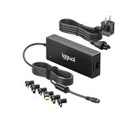 CARICABATTERIA IGGUAL CUA-6T-240W, Cargador universal Computer portatile da 240 W, Nero
