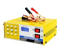 Caricabatteria Intelligente per Auto 12v 24v 220w Stop Automatico | Ricarica Automatica, Funzione Impulso di Recupero, Manutenzione Batteria, Metallo Giallo, per Accumulatore Umido