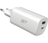 CARICABATTERIA ISY UNIVERSAL 65W GAN CHARGER da 65W, Bianco