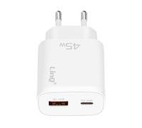CARICABATTERIA LINQ AC4538 Caricabatterie USB + USB-C 45W