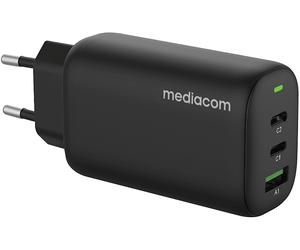 CARICABATTERIA MEDIACOM Fast Charger da 65W, Nero