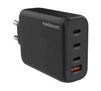 CARICABATTERIA MEDIACOM MD-A220 da 100W, Nero