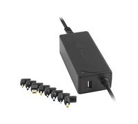 NGS Alimentatore universale W-70 70W Automatico da parete per computer Nero