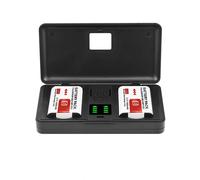 Caricabatteria NP BG1 (1500mAh) (incluse due batterie) Compatibile con