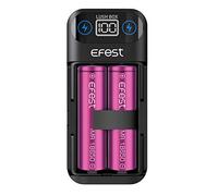 Caricabatteria originale Efest Lush Box Dual 18650 (batterie non incluse)