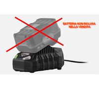 Caricabatteria Parkside 20V rapido PLG 20 C3 4,5A per batteria 2Ah 4Ah 8Ah 12Ah