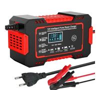 Caricabatteria per auto 12V 6A Touch Screen Pulse Repair LCD Ricarica rapida Display LCD digitale al piombo acido asciutto e bagnato