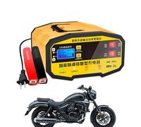 Caricabatteria per auto da 12 Volt, 12 V, 24 V, con spegnimento automatico e dispositivo di manutenzione digitale, per auto da golf, SUV berlina, motocicletta, esterno