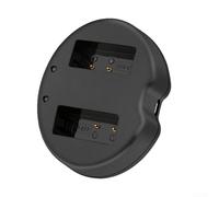 Caricabatteria per Canon LP-E17, compatibile con EOS per M3 M5 M6 800D 750D 760D USB Dual Slot Stazione di Ricarica Indicatore LED