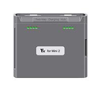 Caricabatteria per DJI Mini 2 / Mini SE, a due vie Hub di ricarica Drone Batterie Caricatore USB per DJI Mini 2 / Mini SE Accessori (grigio)
