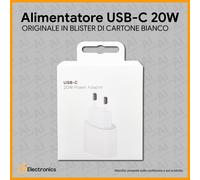 Caricabatteria per iPhone 20W Rapido Originale Alimentatore spina Apple