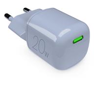 CARICABATTERIA PURO MiniPro GaN 20W USB-C da 20W, Azzurro