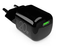 CARICABATTERIA PURO MiniPro GaN 20W USB-C da 20W, Nero