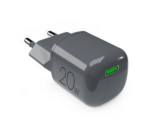 CARICABATTERIA PURO MiniPro GaN 20W USB-C da 20W, Nero