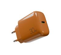 Puro Caricabatterie da parete PRO LITE 1x USB-C,30W, Power Delivery, Arancione