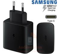 CARICABATTERIA RAPIDO 45W ORIGINALE SAMSUNG USB TYPE C EP-TA845 CARICATORE NERO