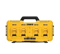 Caricabatteria rapido DEWALT DCB104 12V-20V 4 porte compatibile FlexVolt