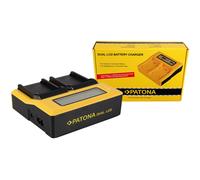 Caricabatteria rapido DUAL LCD Patona per Canon EOS Rebel T2i,T3i,T4i,T5i