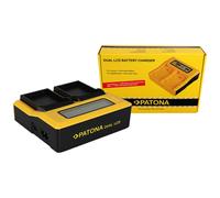 Caricabatteria rapido DUAL LCD Patona per Nikon 1 V1,D500,D600,D610,D7000,D7100