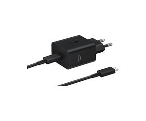 CARICABATTERIA SAMSUNG 45W con cavo USB-C/USB-C da 45W, Nero