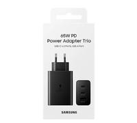 CARICABATTERIA SAMSUNG 65 W PD POWER ADAPTER TRIO CARICATORE TYPE-C USB-A T6530