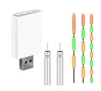 Caricabatteria - Set di batterie ricaricabili per, CR425 da con doppio foro caricatore | Galleggiante elettronico, ricarica rapida, per la notturna