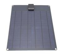 Caricabatteria Solare di Mantenimento per Batteria 35 W, 16,34 X 13,39 X 1,18 Pollici, Regolatore MPPT Intelligente, Pannello Solare Impermeabile, Ricarica per Auto, Rimorchi,