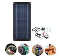 Caricabatteria trickle pannello solare 60W 12V-18Volt per caravan auto furgone b