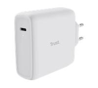 CARICABATTERIA TRUST MAXO 100W USB-C CHARGER da 100W, Bianco