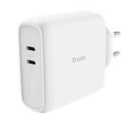 Trust Caricatore Maxo 65W 2P Usb-C Bianco