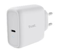 CARICABATTERIA TRUST MAXO 65W USB-C CHARGER da 65W, Bianco