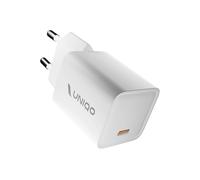 Caricabatteria UNIQO Caricatore GaN Slim Power Delivery, 20W, 1x Type-C PD