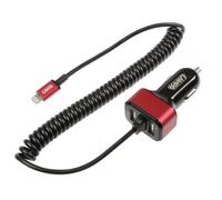 LAMPA - Caricabatteria Universal (Apple 8 pin / Micro Usb) con 2 porte Usb - ...