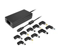 Caricabatteria universale automatico per laptop Leotec 120 W - 10 connettori diversi NEW