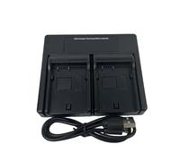 Caricabatteria USB doppio per D-Li90 DLI90 DL190 D-BC90