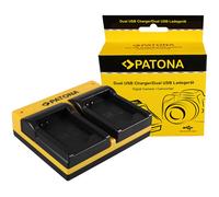 Caricabatteria USB dual Patona per Panasonic DMW-BCL7E
