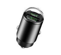 Caricabatteria USB per auto - Splitter per caricabatterie da auto da 100 W | PD Ricarica Rapida, QC 3.0 Port, Design Compatto | Adattatore per auto Carica per telefono USB per smartphone Disp