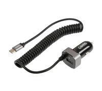 Caricabatteria Usb type-C + 1 porta Usb Fast Charge 3000 mA - 12/24V