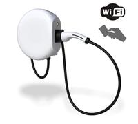 CARICABATTERIA WALL BOX EV MONOFASE 7,4KW CAVO 3 METRI PRESA TIPO 2 WIFI E RFID -LED11868 V-TAC SOLAR