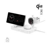 CARICABATTERIA WIRELESS 4SMARTS 541368 Qi2 per Galaxy Watch da 25 W, Bianco