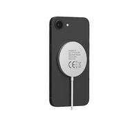 CARICABATTERIA WIRELESS AVIZAR MSVIRT-16E, Samsung, Apple universale da 15W, Bianco