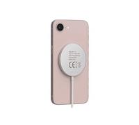 CARICABATTERIA WIRELESS AVIZAR MSVIRT-17E, Samsung, Apple iPhone con tecnologia MagSafe da 15 W, Bianco