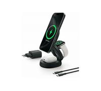 CARICABATTERIA WIRELESS BELKIN WIZ034KQBK con Adattatore AC/DC e Cavo USB-C a USB-C da 36 W, Nero