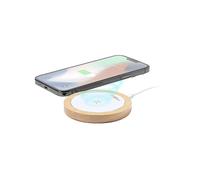 CARICABATTERIA WIRELESS DAM Caricabatterie wireless, Universale Dispositivi con tecnologia Qi Marrone
