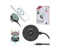 Caricabatterie wireless Qi2 25W, pad di ricarica induttiva, ricarica rapida, 25 W, nero