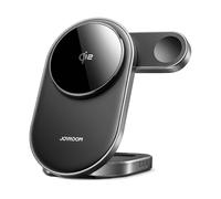CARICABATTERIA WIRELESS JOYROOM JR-W17 Qi 3 in 1 da 15 W, Nero
