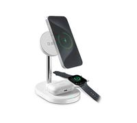 CARICABATTERIA WIRELESS SBS TEWIRQI225STAND3IN1 Trasparente