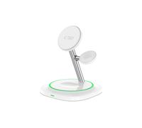 CARICABATTERIA WIRELESS TECHPROTECT TechProtect QI15WA46, Universale Smartphone da 15 W, Bianco