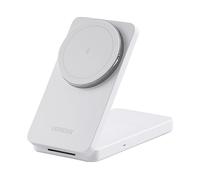 CARICABATTERIA WIRELESS UGREEN Caricabatterie wireless 2-in-1 20W, Apple Apple da 20 W, Bianco