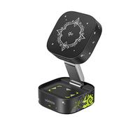 CARICABATTERIA WIRELESS UGREEN W702 Qi2 2-in-1 caricatore, Apple iPhone 12, iPhone 13, iPhone 14, iPhone 15 da 25 W, Grigio